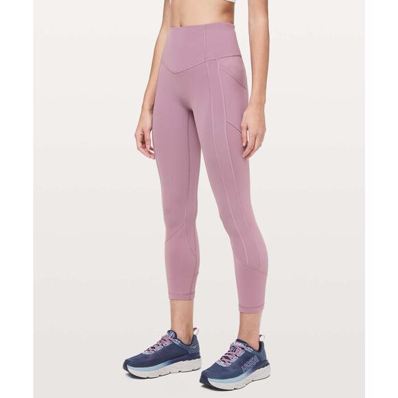 Lululemon All The Right Places Crop II *23" Size 4 Purple - Picture 9 of 10